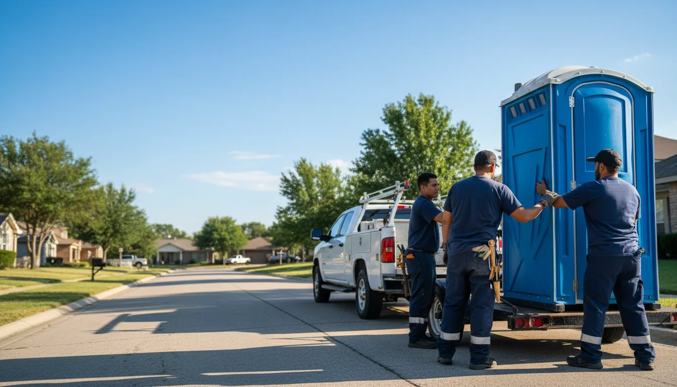 Portable Toilet Rental in Elmer, LA near me
